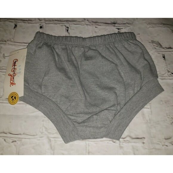 NWT Cat & Jack Baby Diaper Cover Grey 3-6mo - Picture 2 of 2